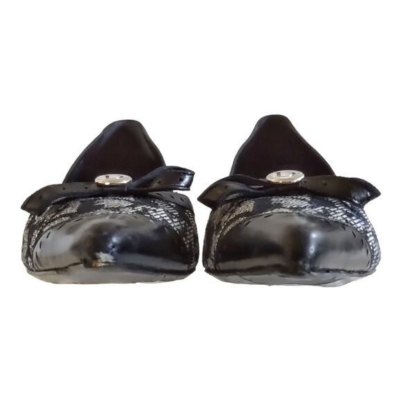 DIOR Black Diorissimo Monogram Pumps Sz 39 Kitten Style Heel Pointed Toe US 8.5 - Picture 11 of 16